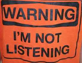 warning